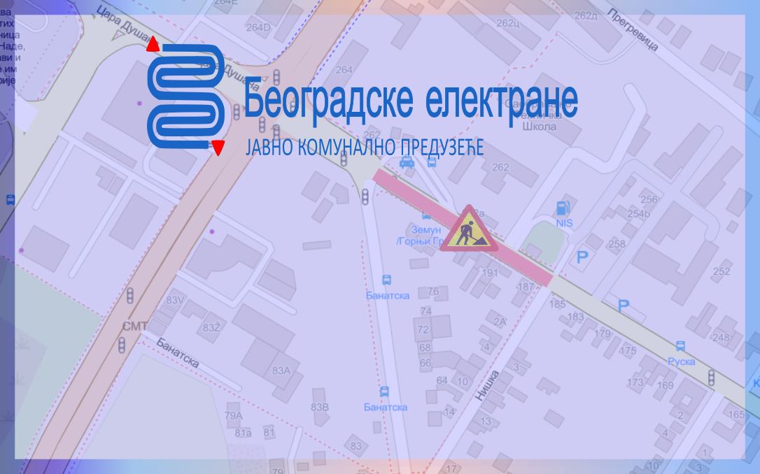                                                      Радови под саобраћајем у ул. Цара Душана у Земуну
                                                     