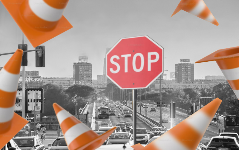                                                      Обустава саобраћаја у Карпошевој
                                                     