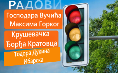                                                Радови на израдњи Система за адаптибилно управљање светлосном саобраћајном сигнализацијом
                                             